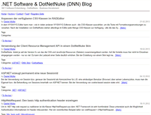 Tablet Screenshot of dotnetnukeblog.de